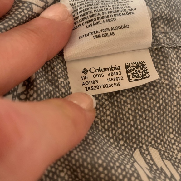 Columbia Men's Dyer Cove Short Sleeve Shirt/NWOT - Picture 5 of 7